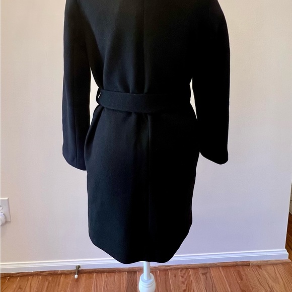 NWT H&M Wool-Blend Coat Designer Collab with Manteco. Size 0 - Picture 7 of 15